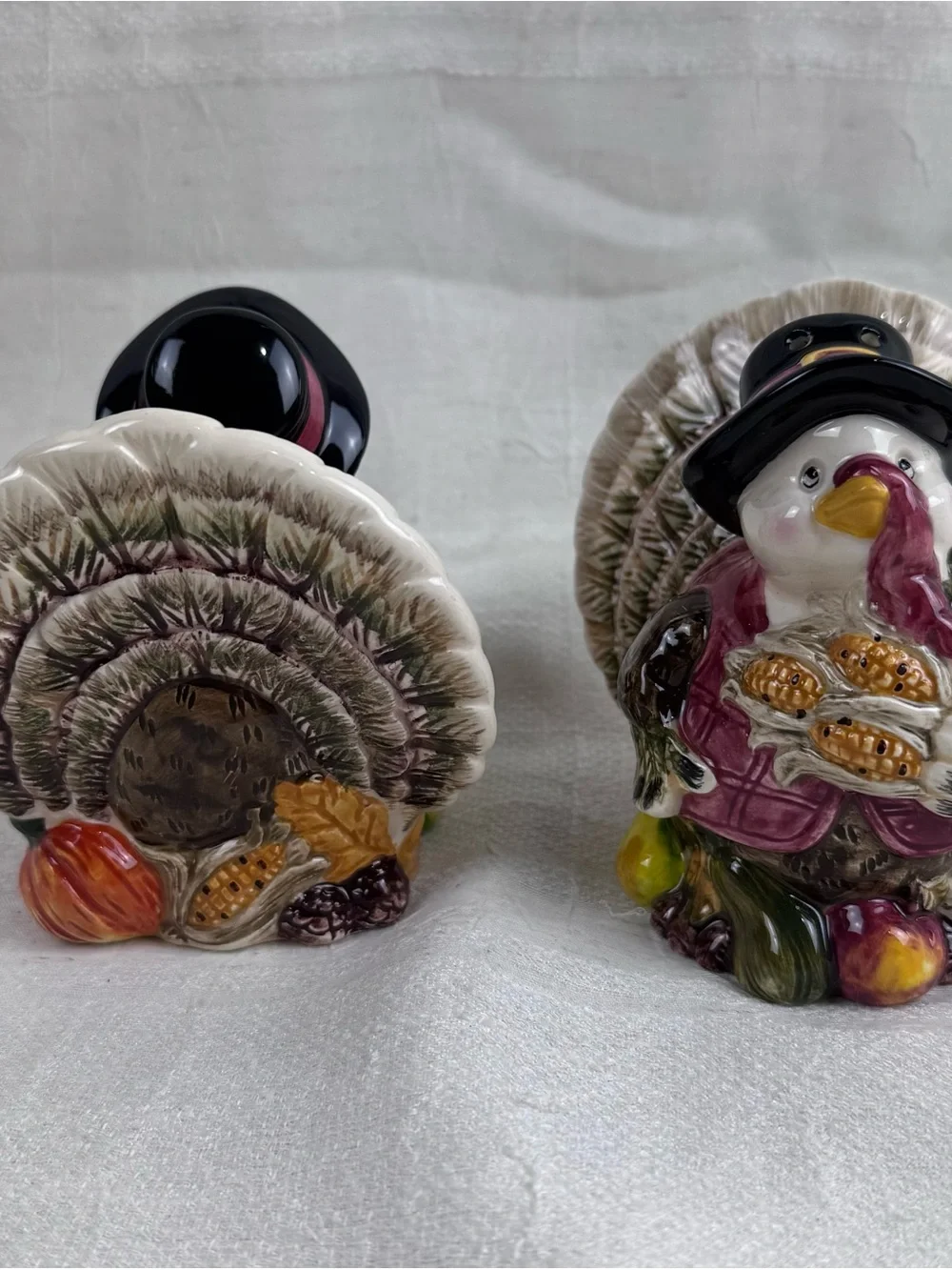 Vintage Jay Imports China Turkey, Salt and Pepper Shakers, Vintage, pre-owned
